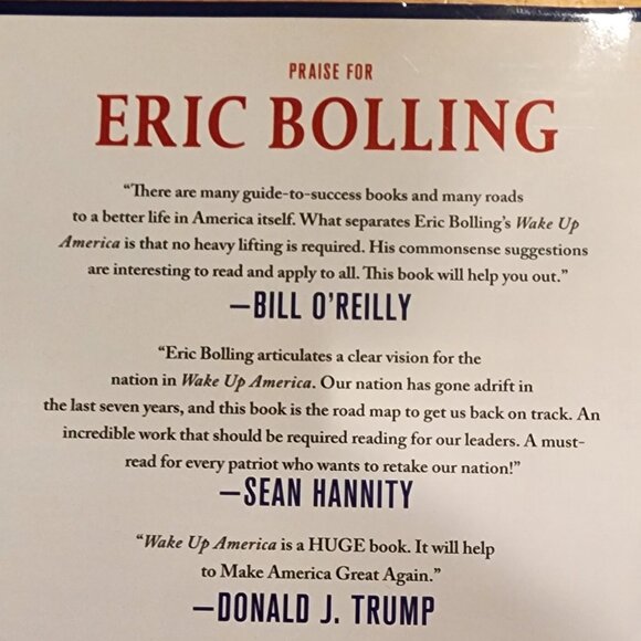 Wake Up America By Eric Bolling Hardcover - Picture 8 of 10